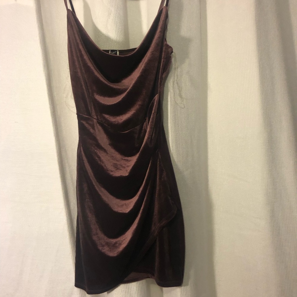NWT Elegant Velvet Slip Dress